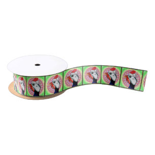 Guinea Christmas! Satin Ribbon
