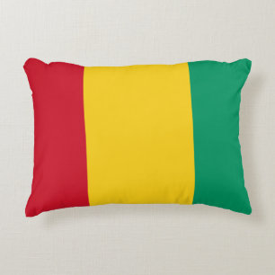 Guinea Flag Accent Pillow