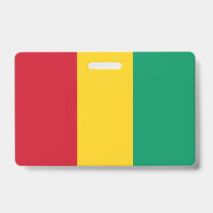 Guinea flag badge