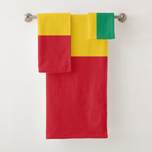 Guinea Flag Bath Towel Set
