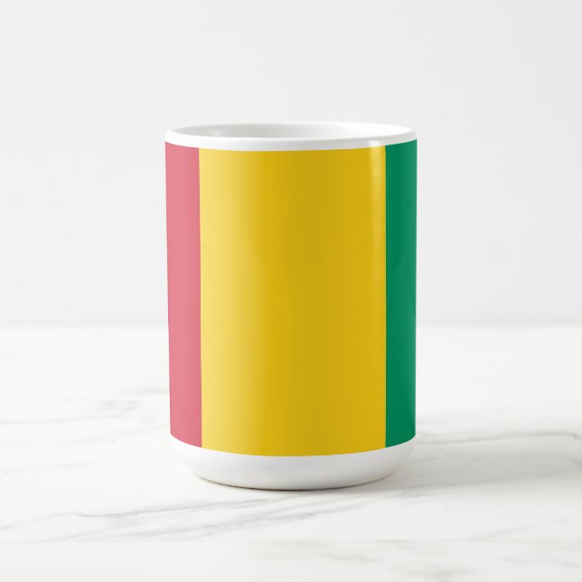 Guinea flag coffee mug (Center)