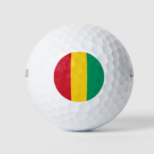 Guinea flag golf balls