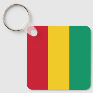 Guinea Flag Keychain