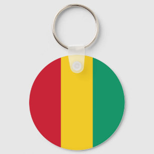 Guinea Flag Keychain