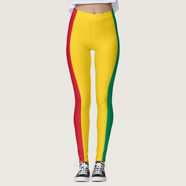 Guinea Flag Leggings (Front)