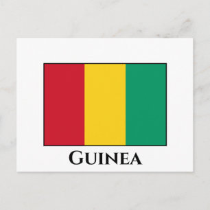 Guinea Flag Postcard
