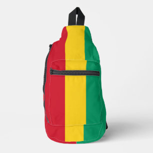 Guinea flag sling bag