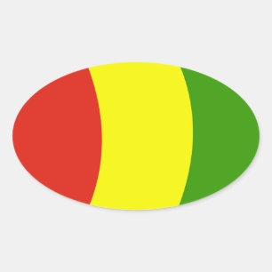 Guinea Flag Sticker