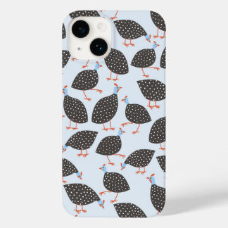 Guinea Fowl Bird Pattern Case-Mate iPhone 14 Case