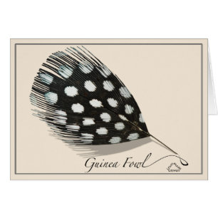 Guinea Fowl - Card