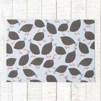 Guinea Fowl Cute Bird Pattern