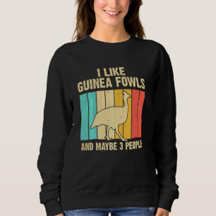 Guinea Fowl For Men Women Guinea Hen Bird Sweatshirt