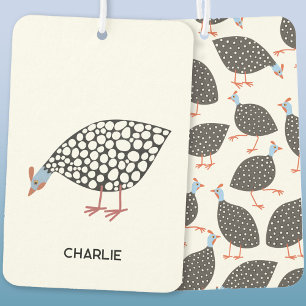 Guinea Fowl Fun Personalized Air Freshener