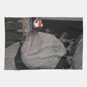 Guinea Fowl Kitchen Towel