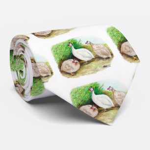 Guinea Fowl Outside Tie