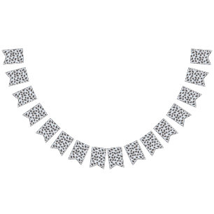 Guinea Fowl Pattern Bunting Flags