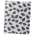 Guinea Hen Bird Jigsaw Puzzle<br><div class="desc">A fun flock of Guinea Hens on a pale blue background to make you smile.</div>