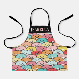 Guinea Pig All-Over Print Apron, Small Apron
