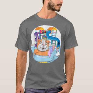 Guinea Pig Animal Lover Cavy Lover Waterpark Fun T T-Shirt