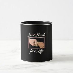 Guinea Pig Best Friends For Life   Cute Pet Lover Mug