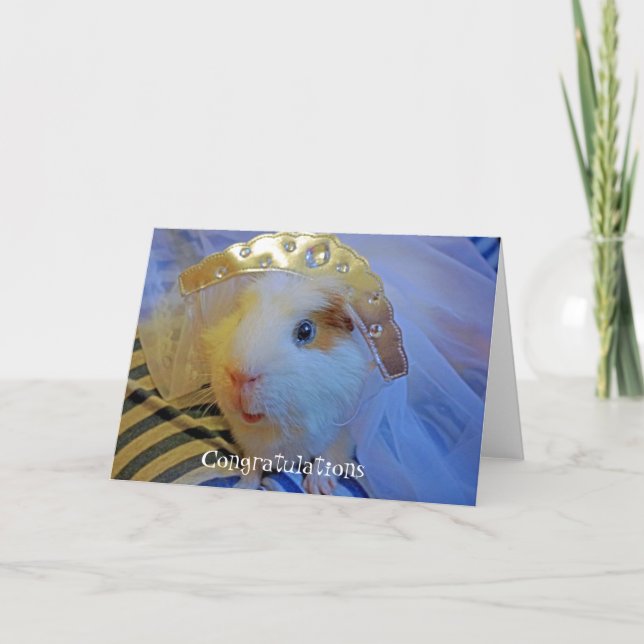 GUINEA PIG bride Card (Front)