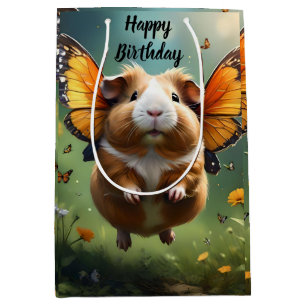 Guinea Pig Butterfly, Medium Gift Bag