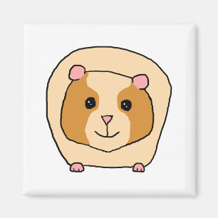 Guinea Pig Cartoon. Magnet