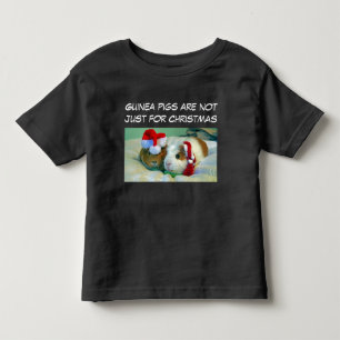 Guinea pig Christmas hoodie Toddler T-shirt