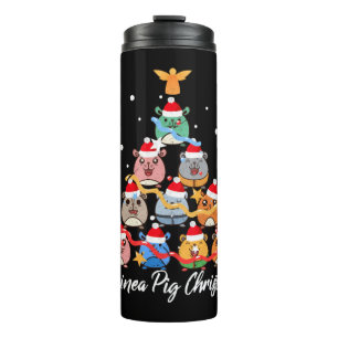 Guinea Pig Christmas Thermal Tumbler
