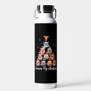 Guinea Pig Christmas Water Bottle