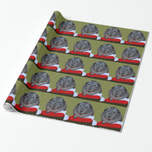 Guinea Pig Christmas Wrapping Paper