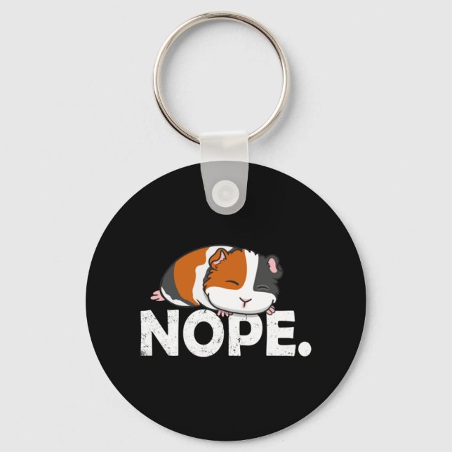 Guinea Pig Classic Keychain (Front)