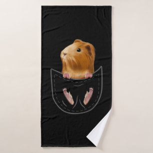 Guinea Pig Clos Animal Cavy Out Gift Bath Towel