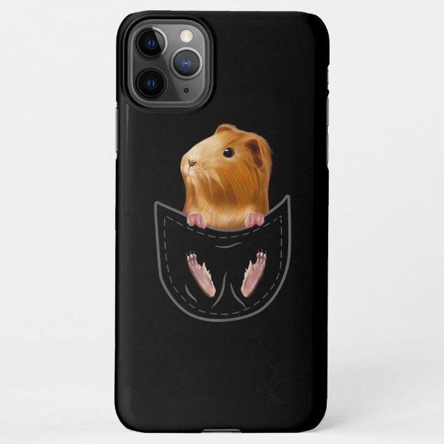 Guinea Pig Clos Animal Cavy Out Gift iPhone Case (Back)