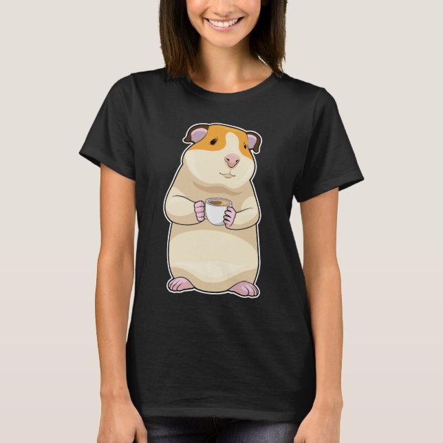 Guinea pig Coffee T-Shirt (Front)