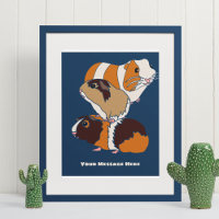 Guinea Pig Collage Personalized
