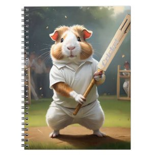 Guinea Pig Cricketer: Dressed In Whites Notebook