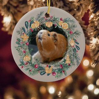Guinea Pig Customizable  Ornament