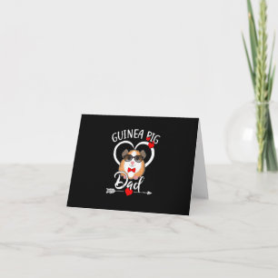 Guinea Pig Dad Fars Day Gift Mens Premium Card