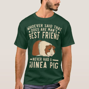 Guinea Pig Dad Mom Rodent Pet Lover Wheek Wheek Ca T-Shirt