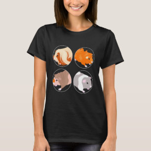 Guinea Pig Dad Mom Rodent Pet Wheek Wheek Cavy T-Shirt