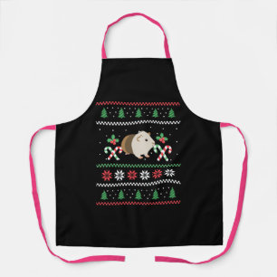 Guinea pig Dad ugly Christmas Apron