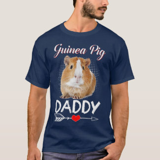 Guinea Pig Daddy Costume Clothing Cute Guinea Pig  T-Shirt