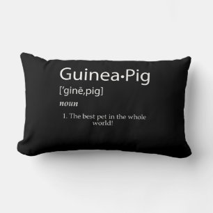 Guinea Pig Definition - Best Pet For Kids Lumbar Pillow