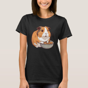 Guinea Pig Eating Cereals Breakfast Rodent T-Shirt