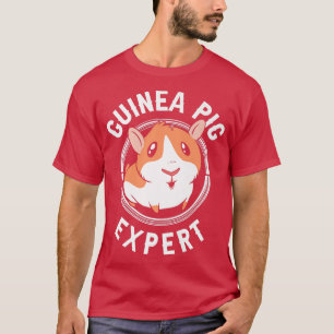 Guinea Pig Epert Animal Pet Lover Cute T-Shirt