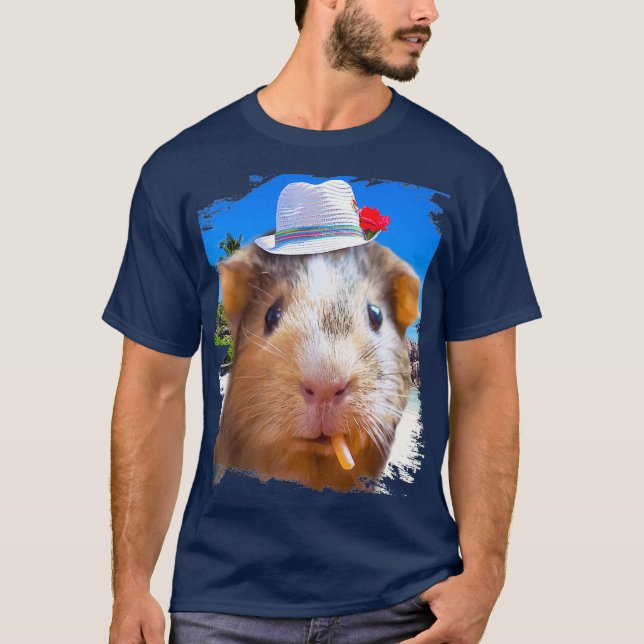 Guinea Pig Face T-Shirt (Front)