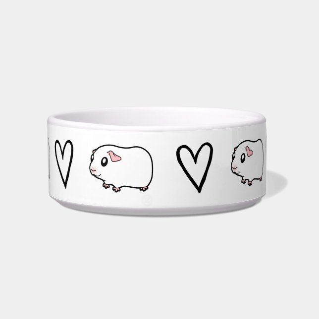 Guinea Pig Food Bowl (Front)