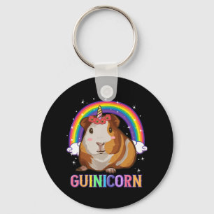 Guinea Pig For Girls Guinea Pig Unicorn Keychain