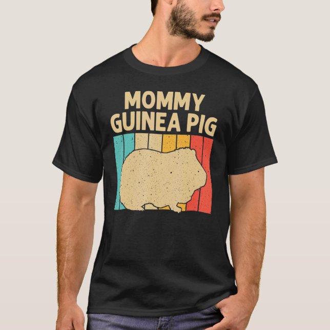   Guinea Pig For Women Mom Potato Pet   Fluffy T-Shirt (Front)